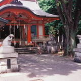 杉山神社のねずみ