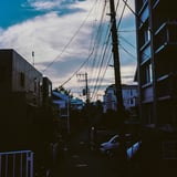 夏の夕暮れ