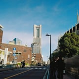 紅葉坂からランドマークタワー
