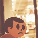 飛び出す