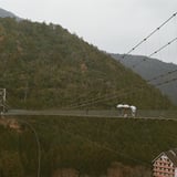 谷瀬の吊り橋