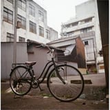 黒い自転車