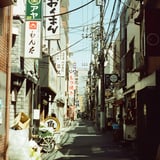 飲み屋街が寝てる頃