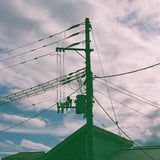 懐かしい電柱