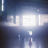 体育館、授業中