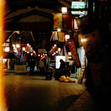 夜の商店街