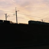 夕暮れ