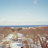 オニウシ公園から望む内浦湾