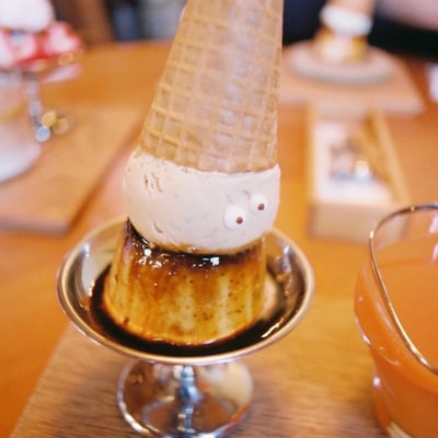 🍨と🍮