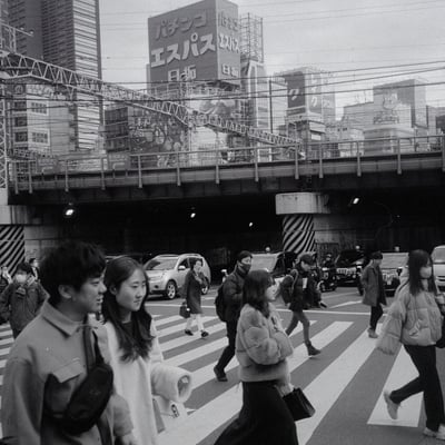 新宿大ガードで