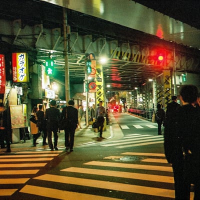 夜の光