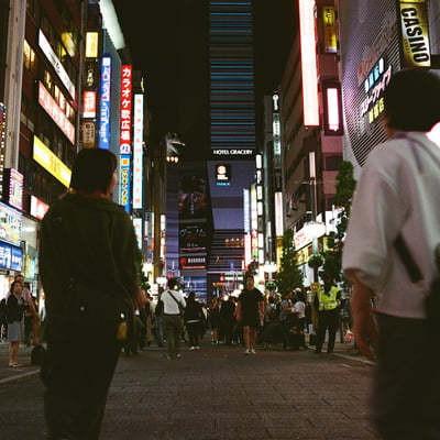 歌舞伎町の夜