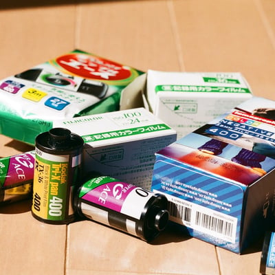 フィルムを撮る