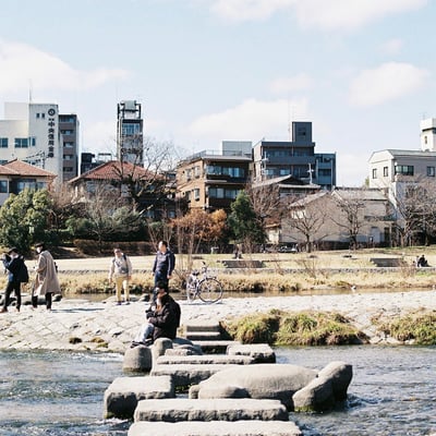 京都にて
