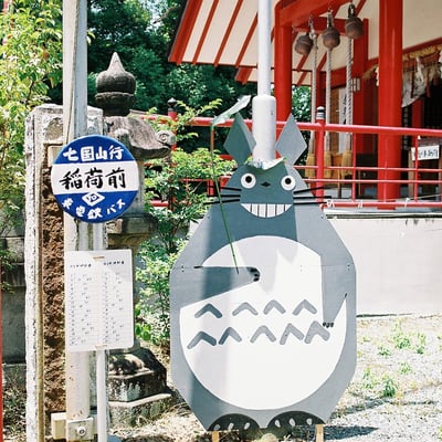 神社のトトロ