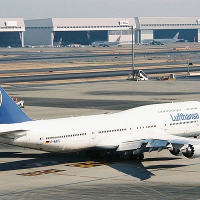 ルフトハンザのB747