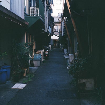 商店街の裏路地