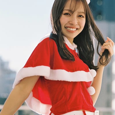 屋上に舞い降りたサンタ姫