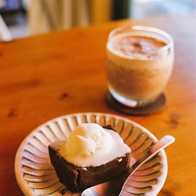 ガトーショコラとアイスチョコレート