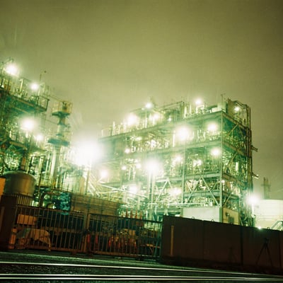 工場夜景
