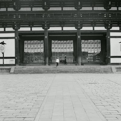 古都の朝