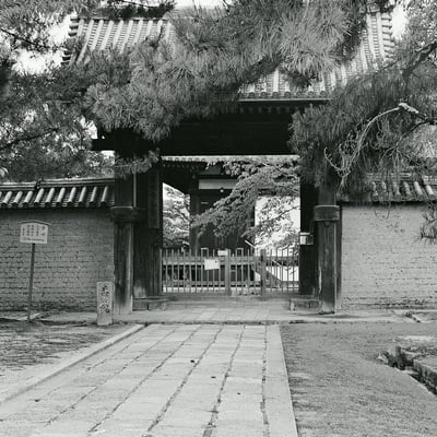 古都の朝