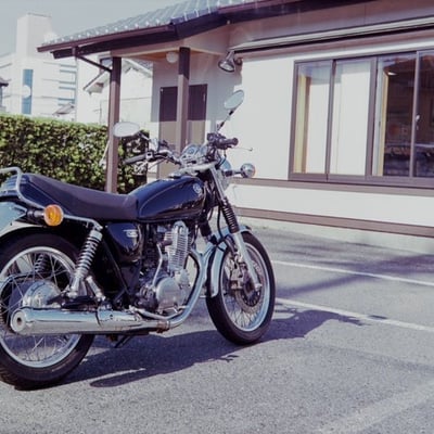 a motorcycle