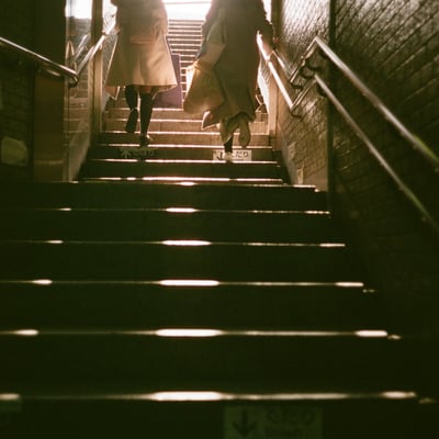 to the light
