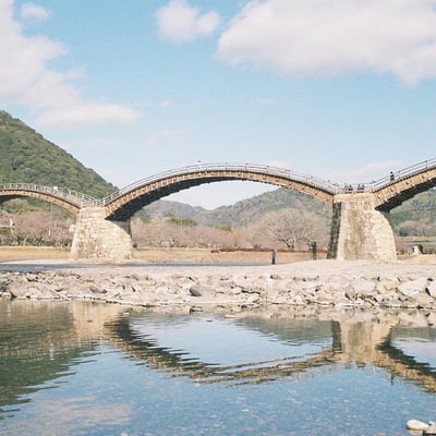冬の錦帯橋