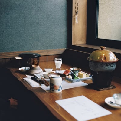 旅の朝食