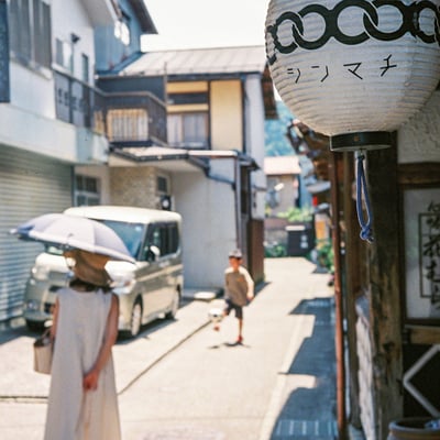 郡上の路地