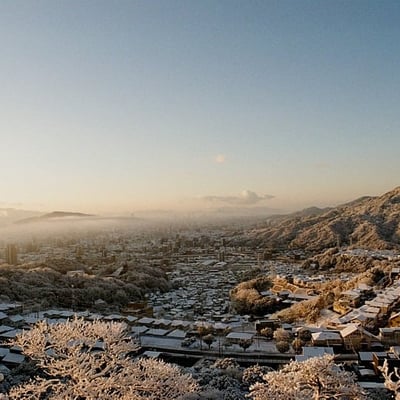 雪の朝