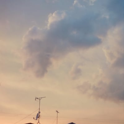 長い長い夏の夕暮れ