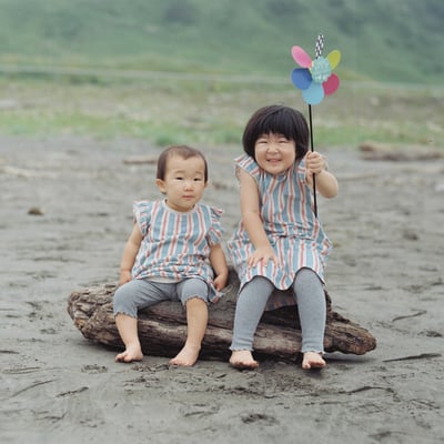 海に行ったね