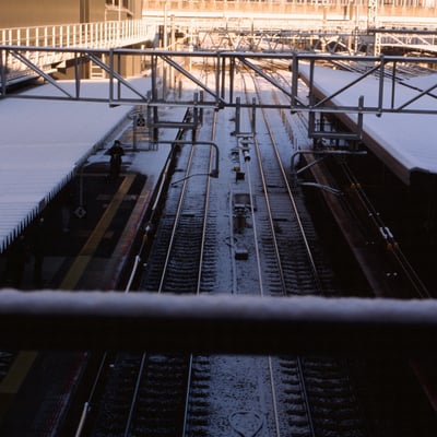 雪の駅