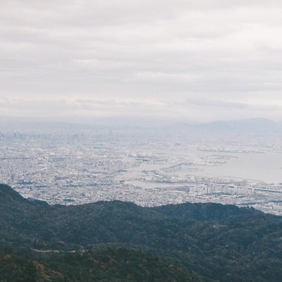 俯瞰:大阪