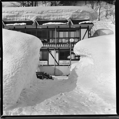 雪深く運休