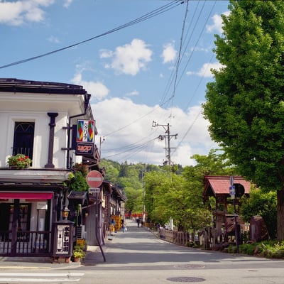 高山市の古い街並み