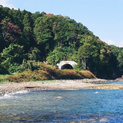 上磯道　綱不知の浜