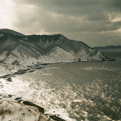 海の光　袰内海岸