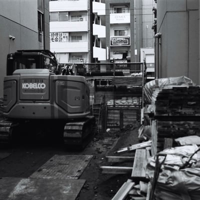 基礎工事前