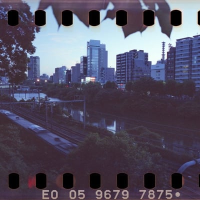夕暮れ