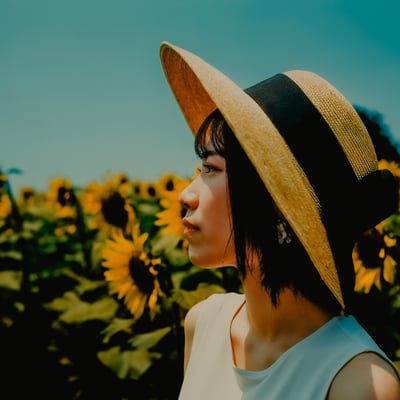 陽を向く季節