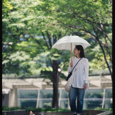 木漏れ日に