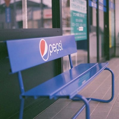 Blue pepsi