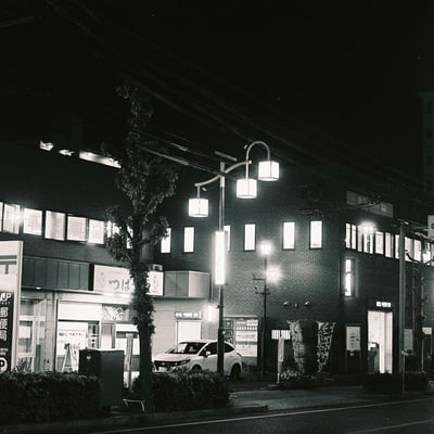 夜の道路