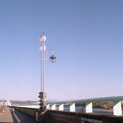 木曽川堤防にて