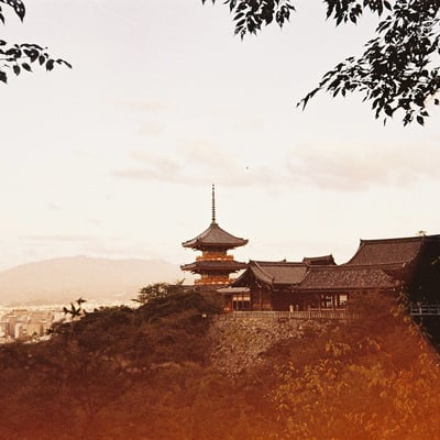 清水寺 三重塔