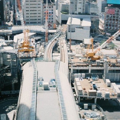 渋谷駅 工事中