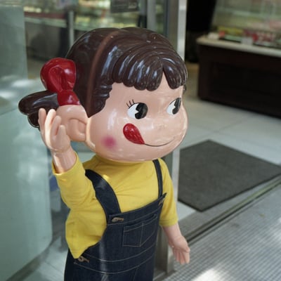 銀座のペコちゃん